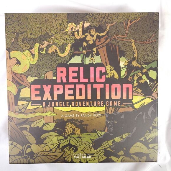 NIB Relic Expedition: A Jungle Adventure Game Board Game Foxtrot Games - Picture 1 of 6